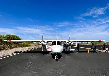Interisland flights.